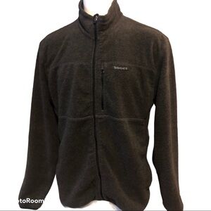 TIMBERLAND black fleece full zip jacket